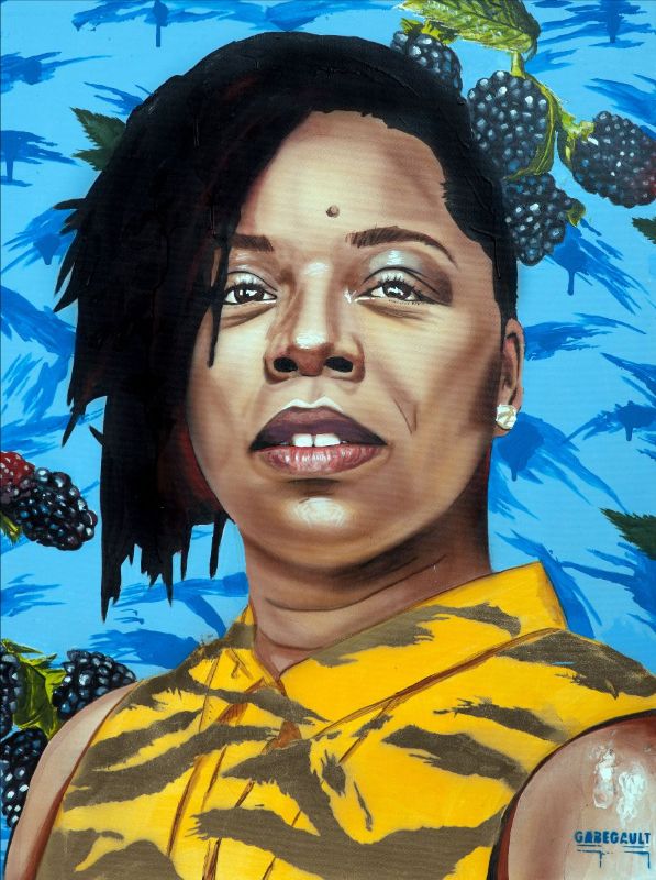 Painting of Patrisse Cullors