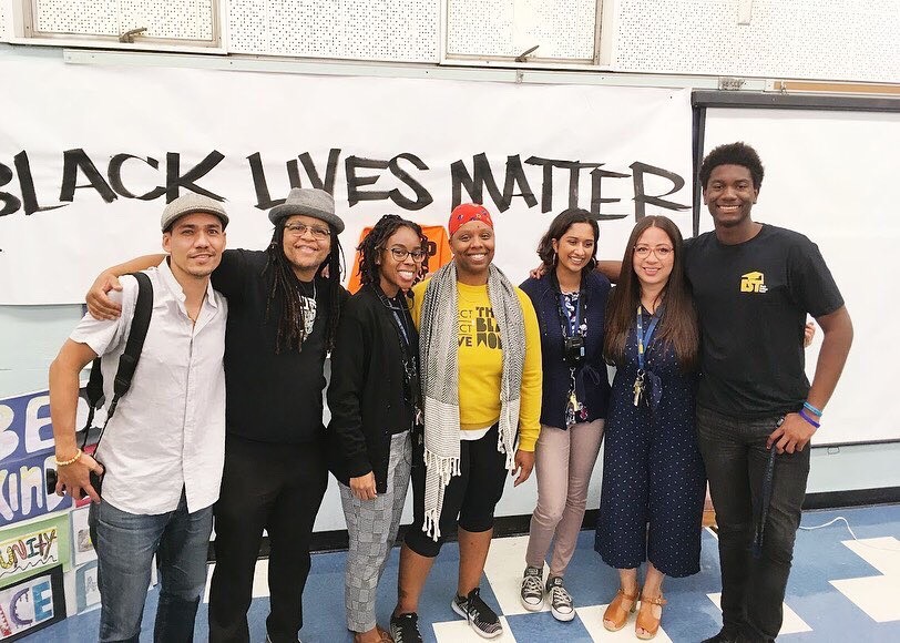 Patrisse Cullors at Mann UCLA Community School